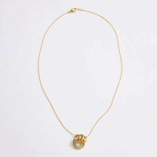 Linked Circle Necklace