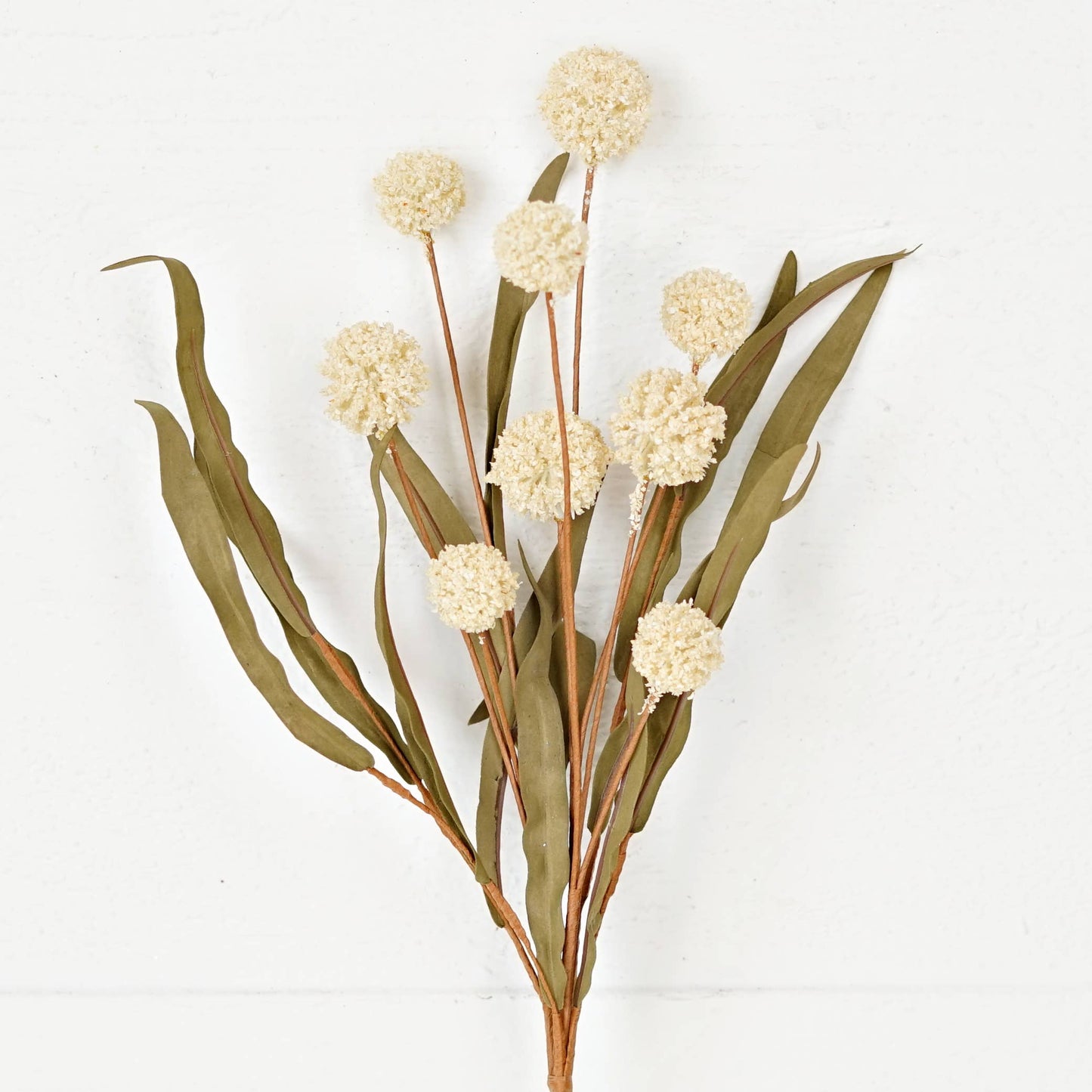 20in Spray-Cream-Country Thistle Berry with Leave