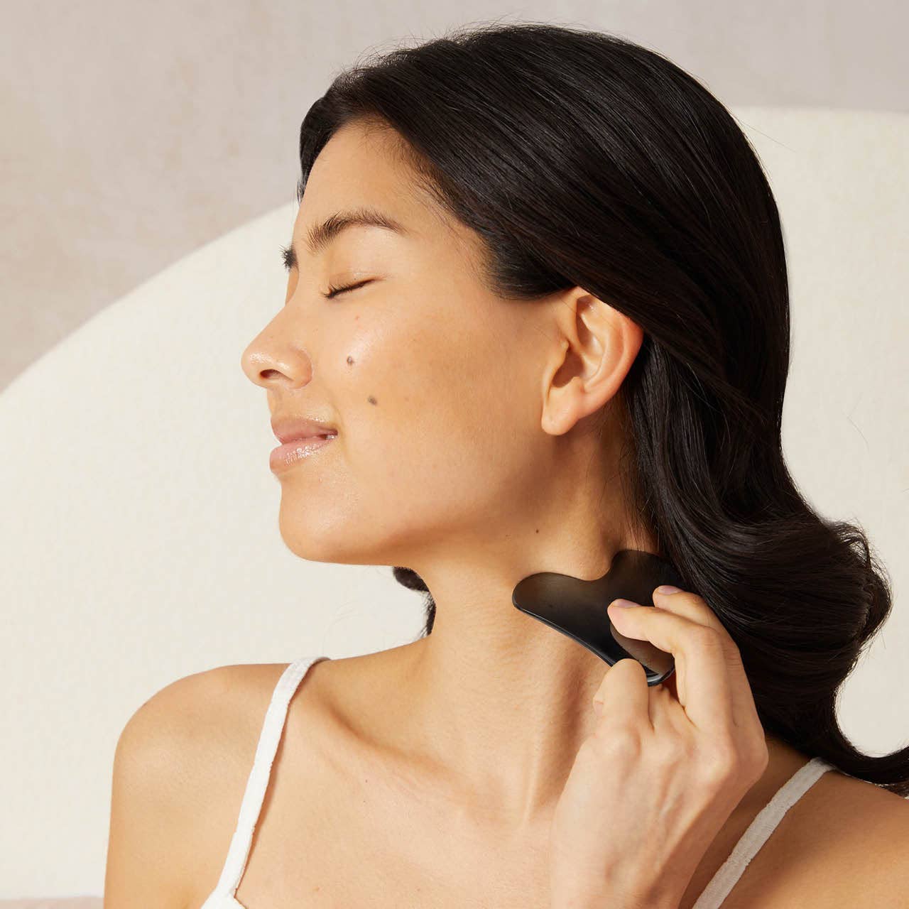 Kitsch Stainless Steel Gua Sha - Matte Black
