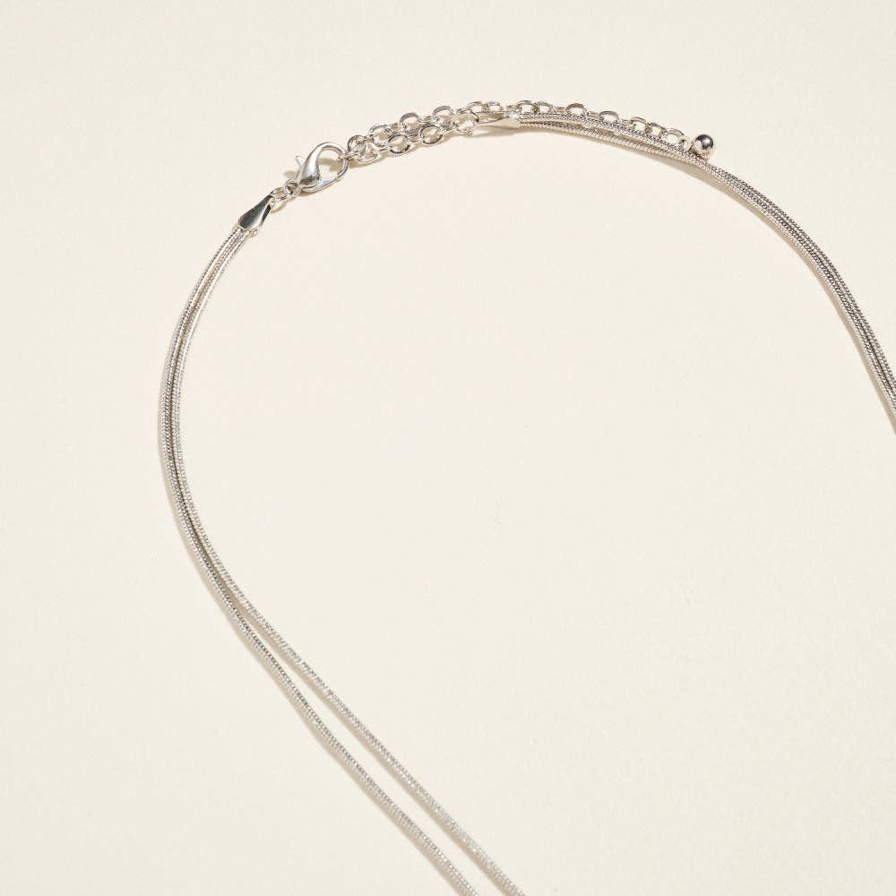 Knotted Snake Rope Chain Necklace Jewelry