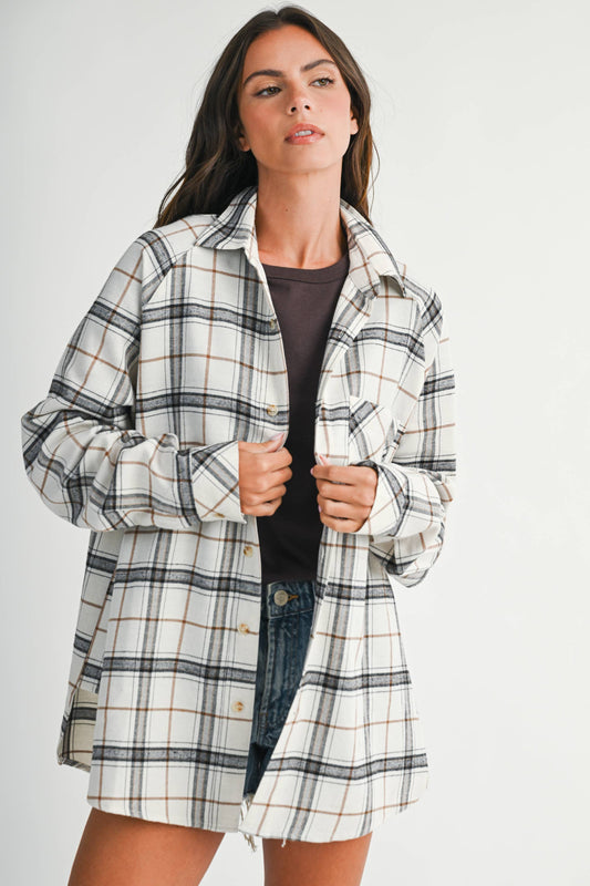 Abri Plaid Flannel Shirt
