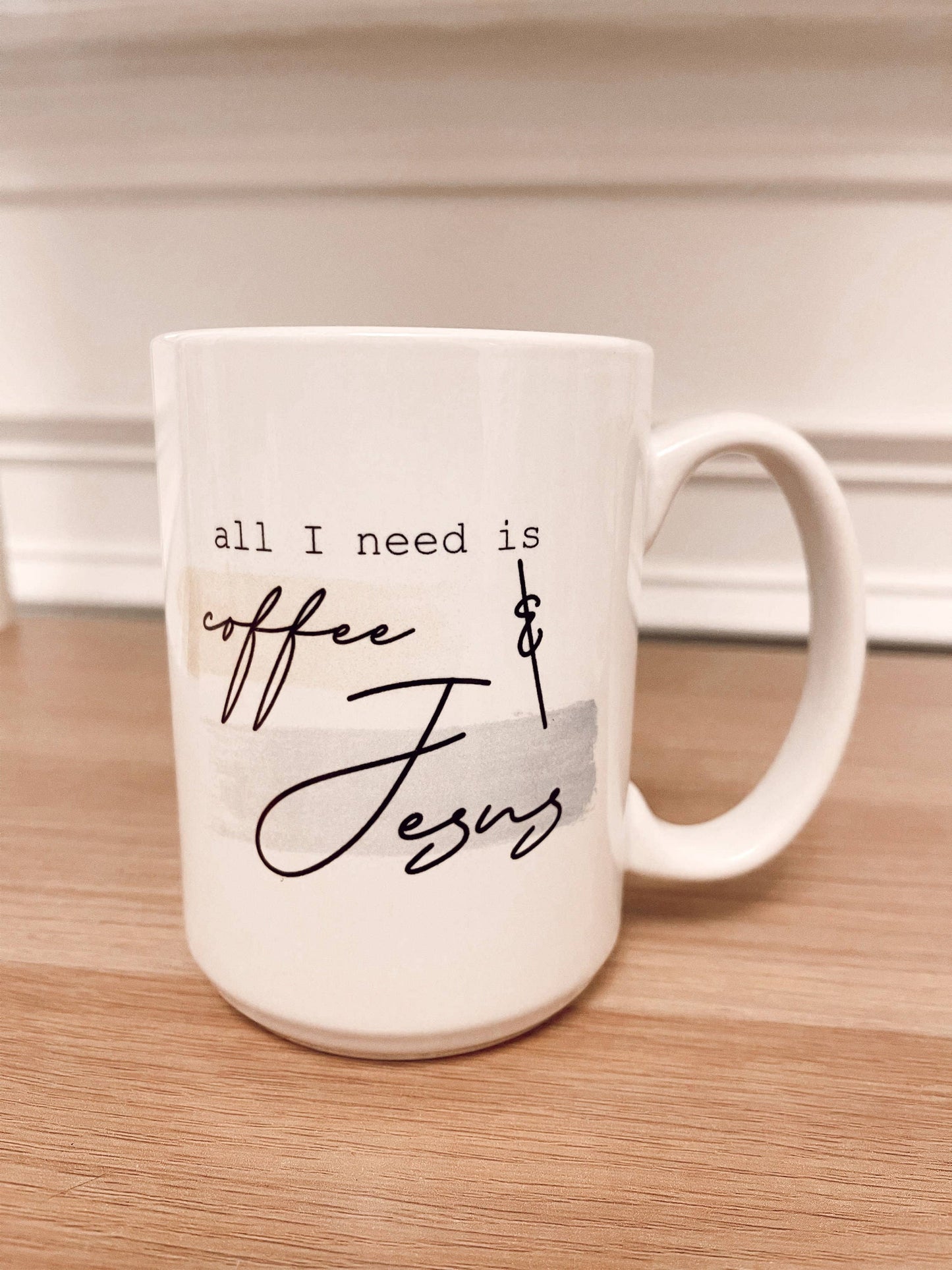 Coffee & Jesus Coffee Mug