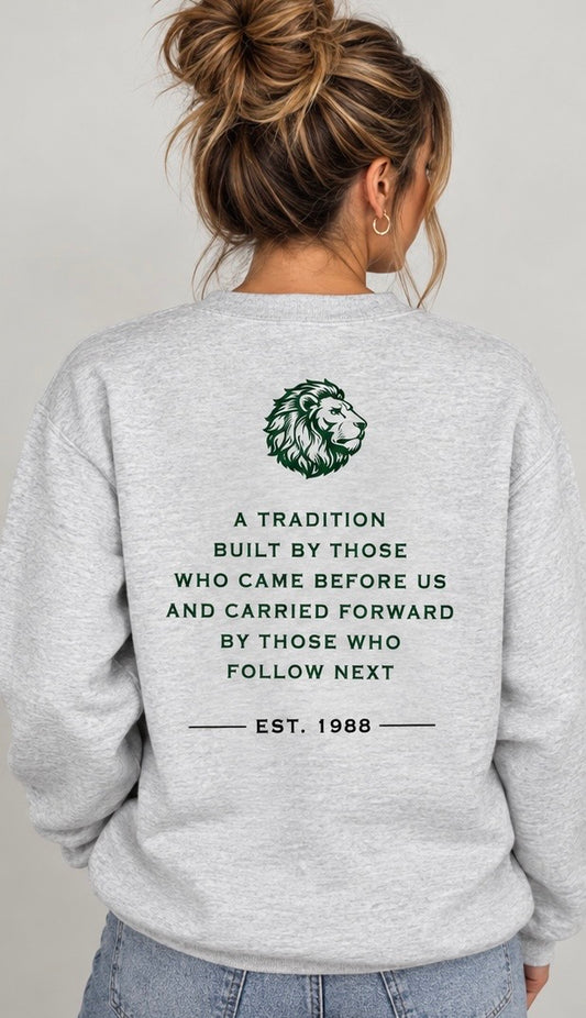Long Green Line Crewneck OC x CS