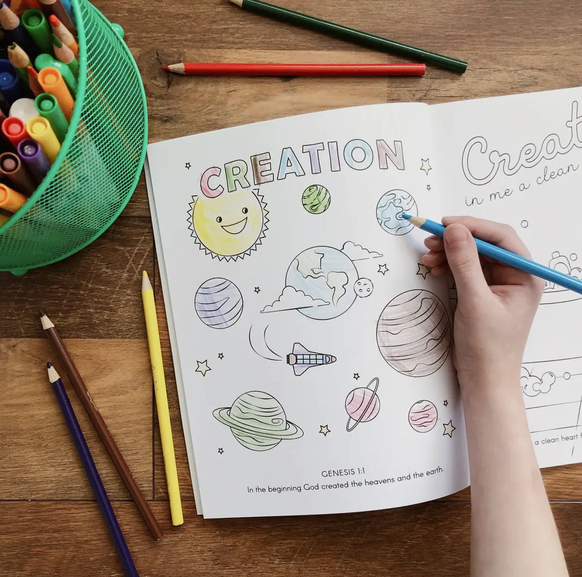 Colored with Grace Coloring Book
