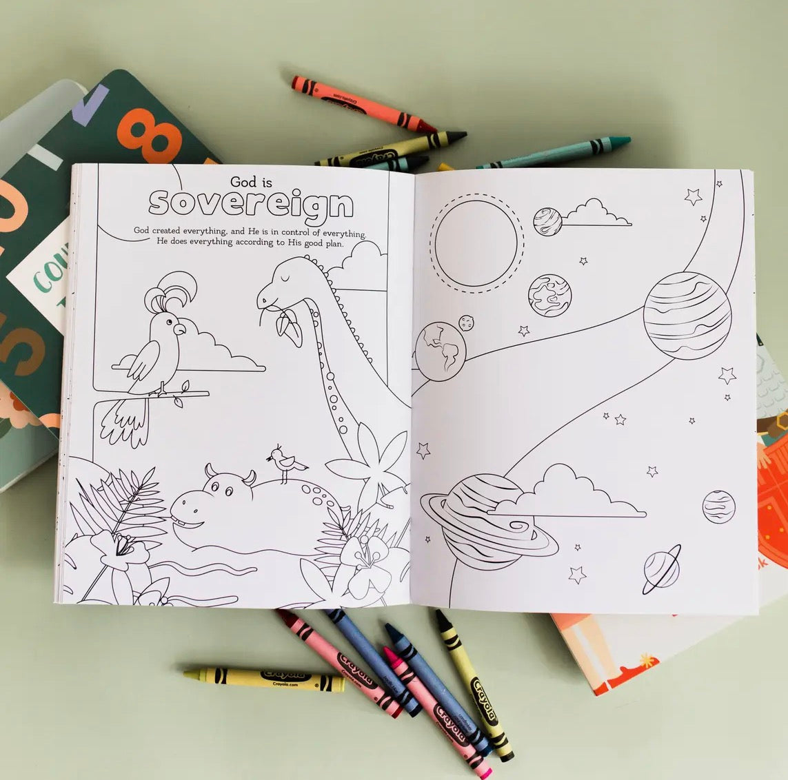 Our Great God Coloring Book
