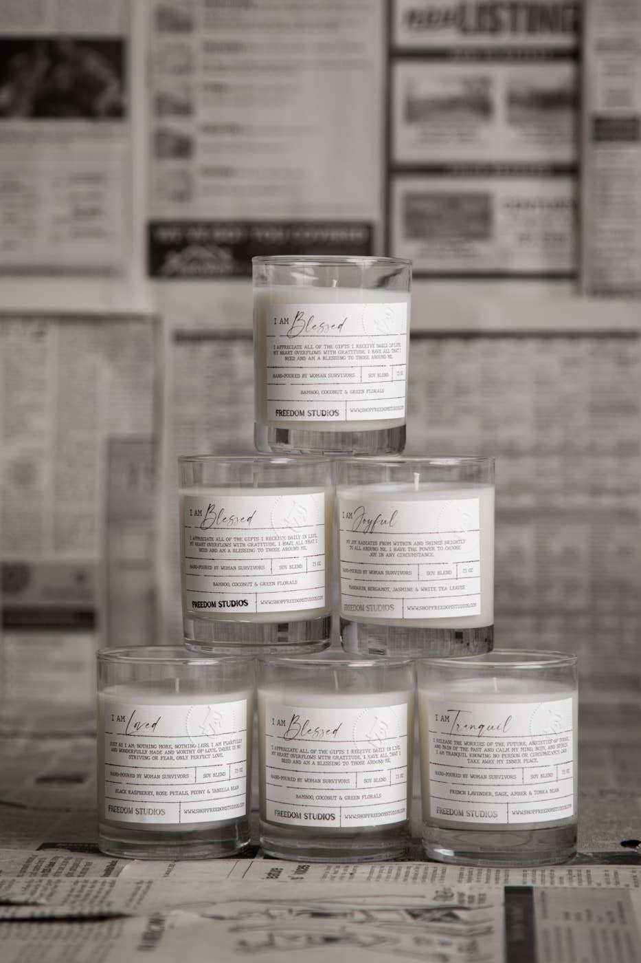 I AM Joyful Candle