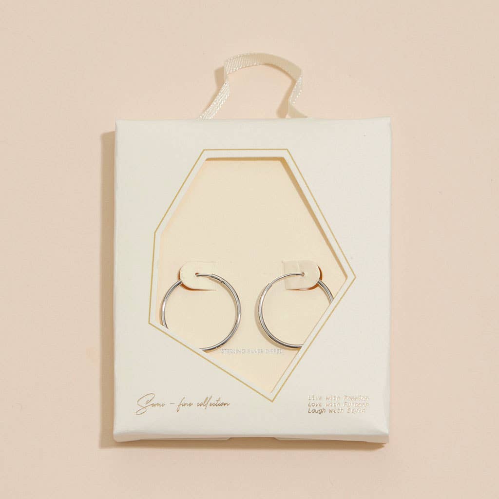 Simple Hoop Earrings