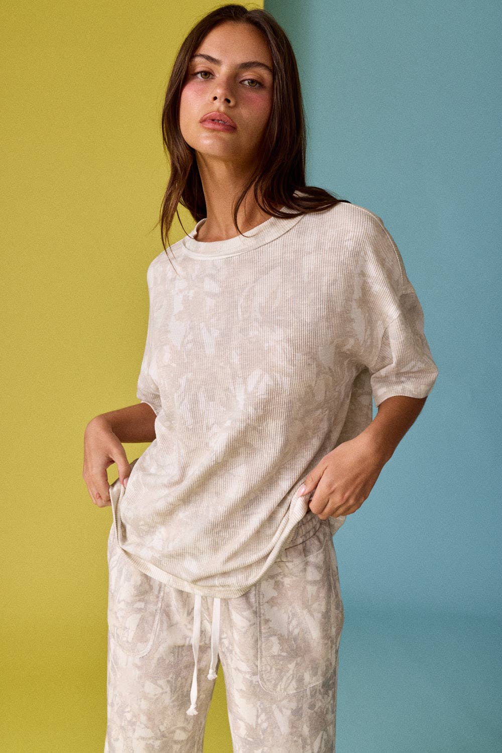 Camp Ribbed Loose Fit Shirt