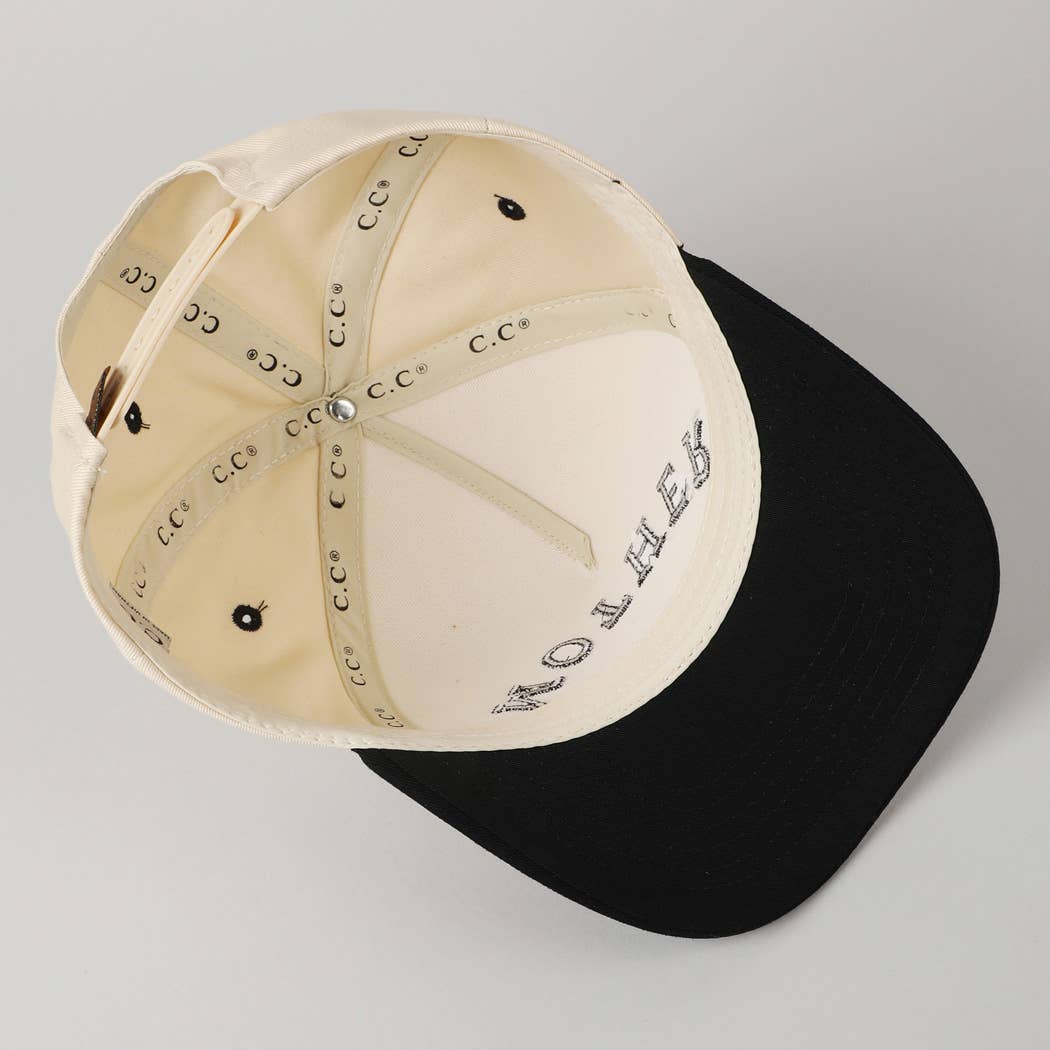 MOTHER Upside Down Lettering Embroidered Cap