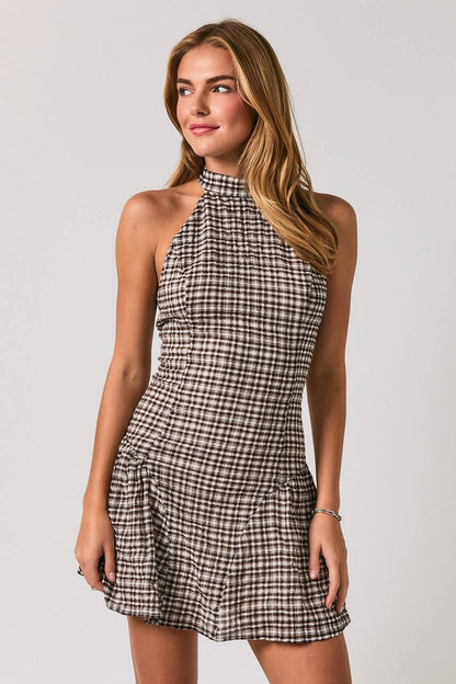 Haley Flare Mini Dress