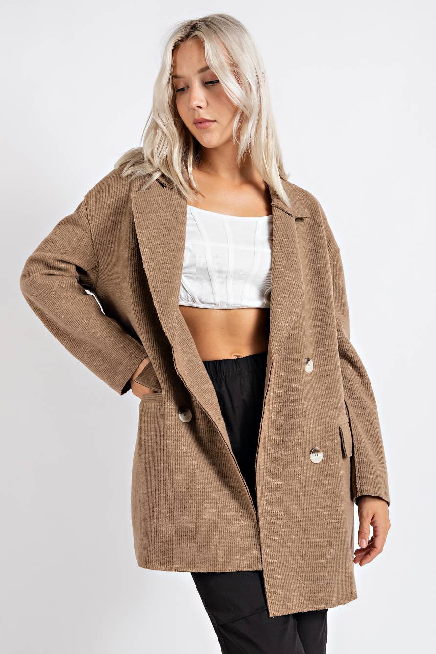 Double Breasted Midi Coat