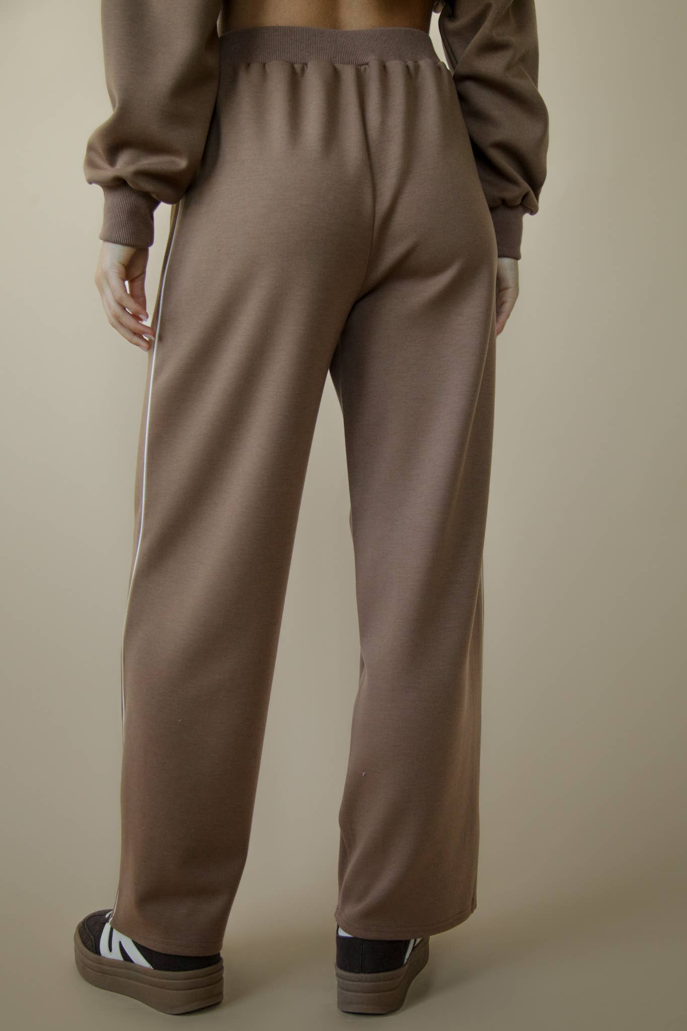 Wide Leg Knit Comfy Casual Sweat Pants