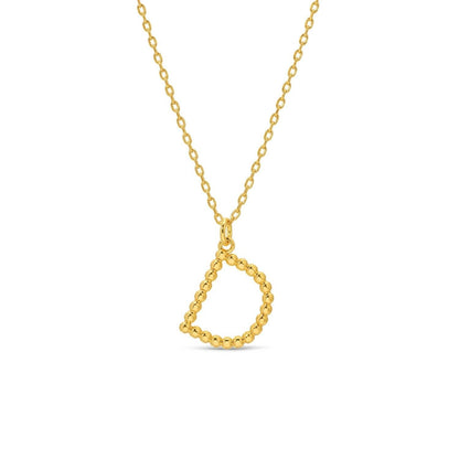 Delicate Initial Pendant - Assorted