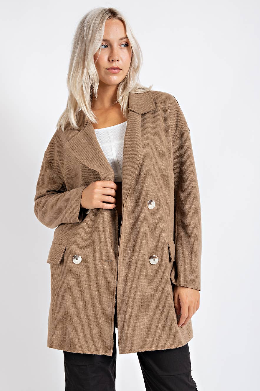 Double Breasted Midi Coat
