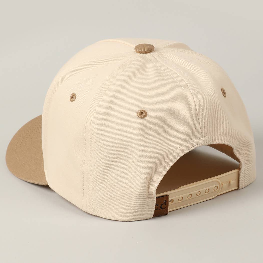 Sorry About My Wife Embroidery Two-Tone Canvas Cap