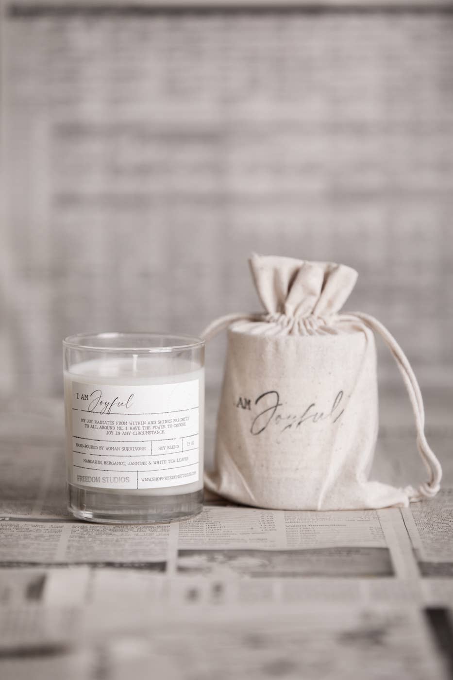 I AM Joyful Candle