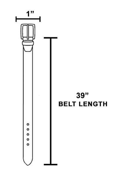 Metallic Oval Buckle Faux Leather Belt