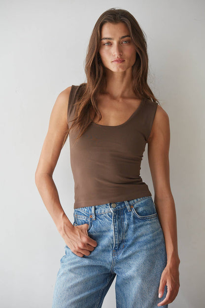 Double Layered Seamless Top