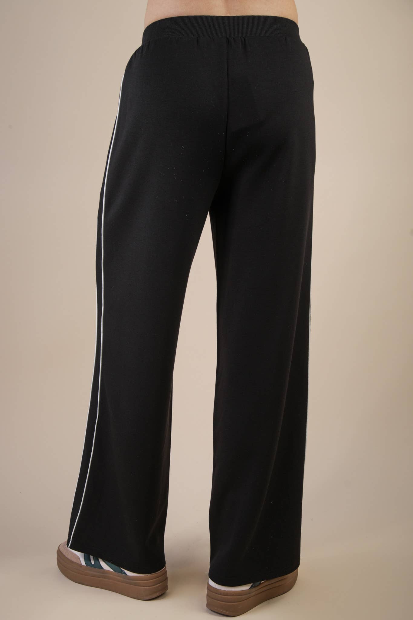 Wide Leg Knit Comfy Casual Sweat Pants