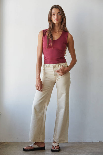 Double Layered Seamless Top
