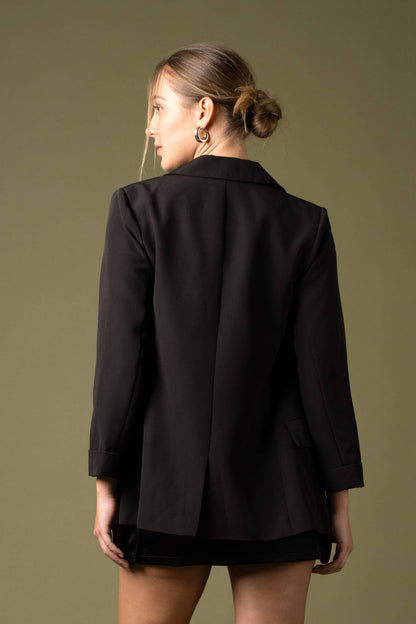 Brandi Folded Sleeve Blazer