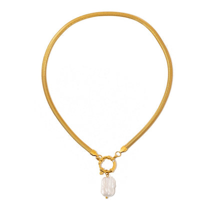 Mother Of Pearl Necklace - WATERPROOF