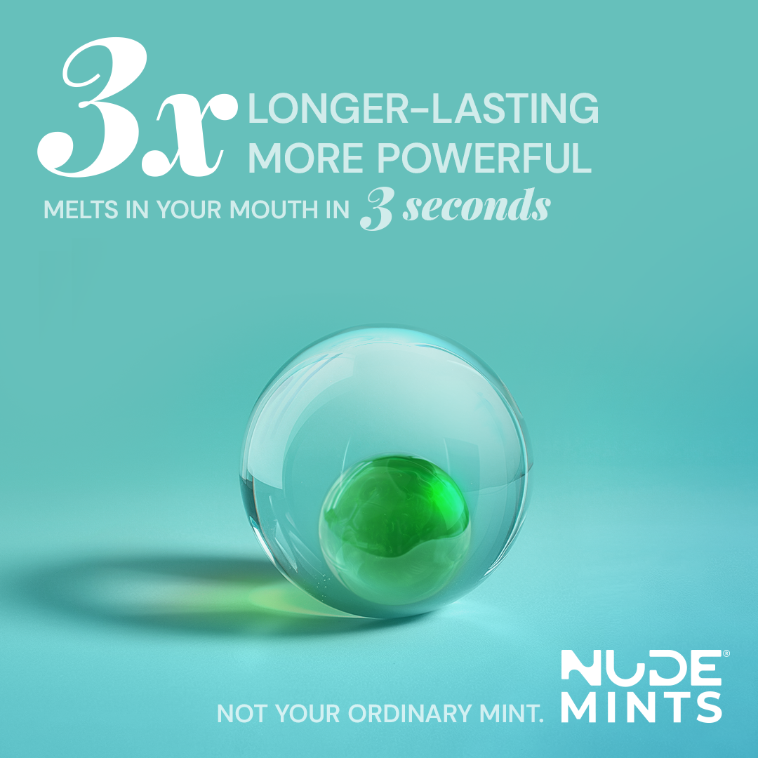 NUDE Mints - Dual Action Liquid Mint Capsules