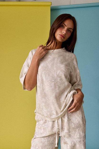 Camp Ribbed Loose Fit Shirt
