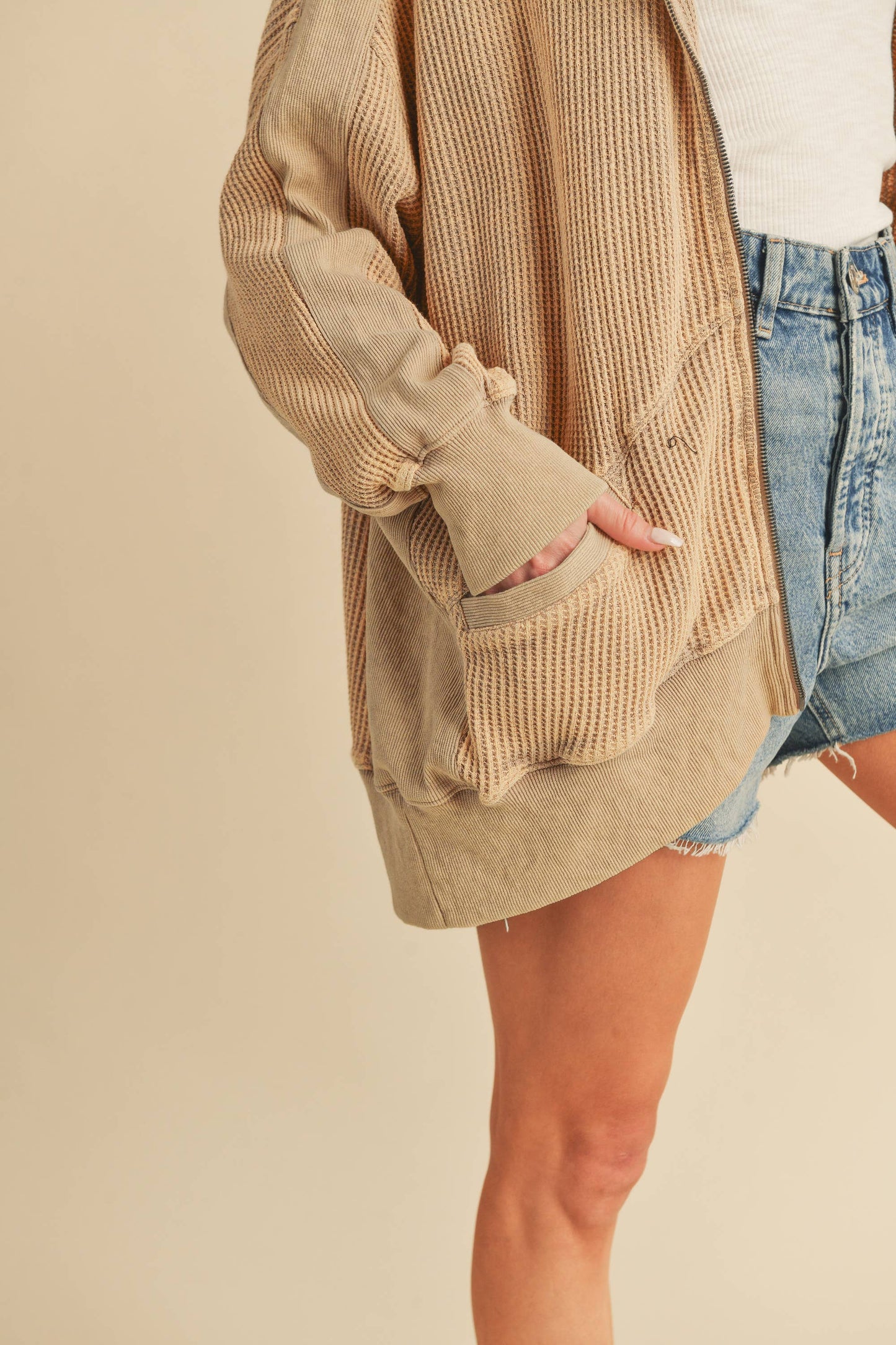 Cady Waffle Jacket
