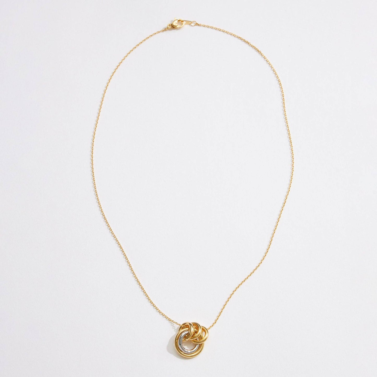 Linked Circle Necklace