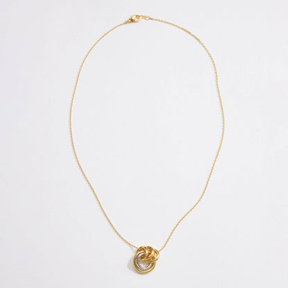 Linked Circle Necklace
