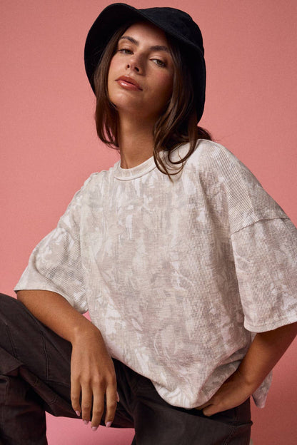 Camp Ribbed Loose Fit Shirt