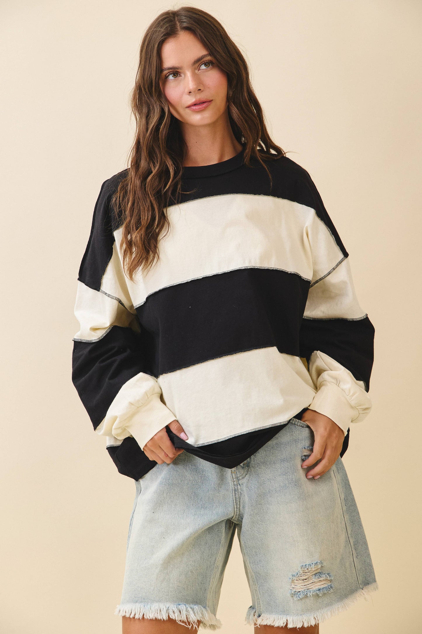 Long Sleeve Slouchy Top