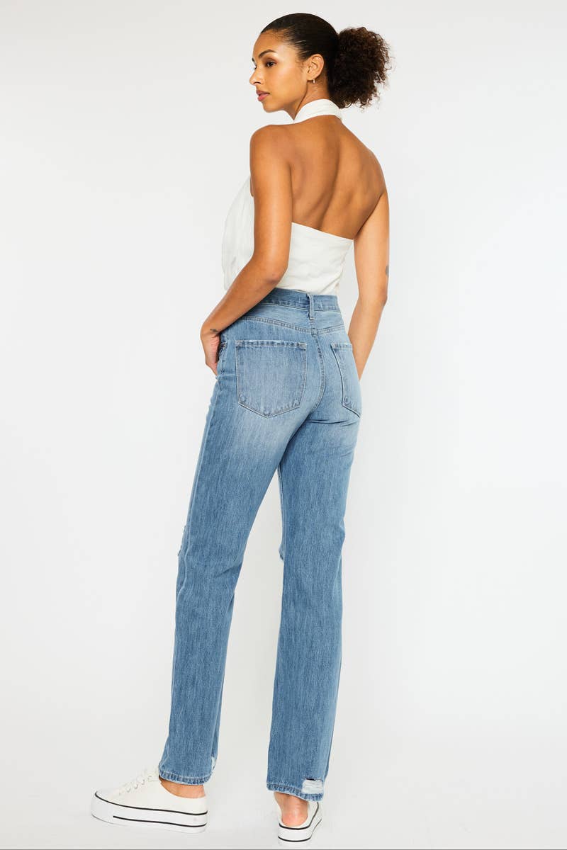 High Rise 90’s Straight Jeans