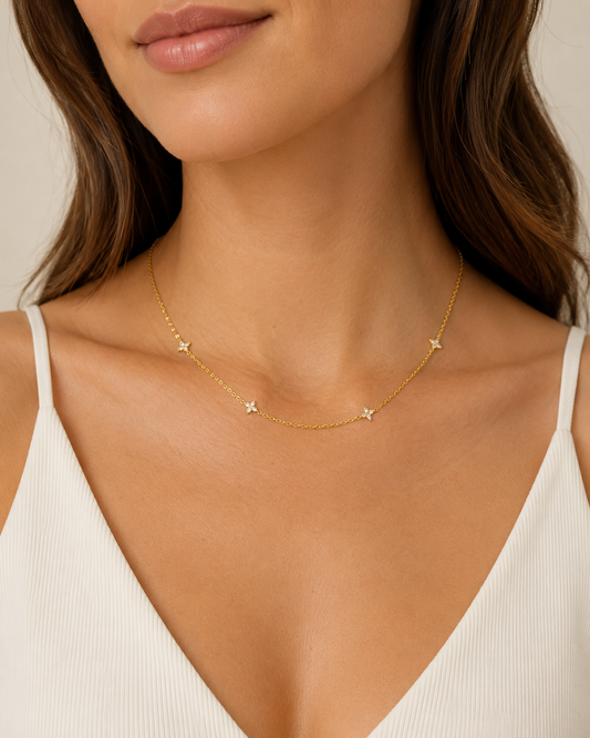 Dainty Spark Necklace