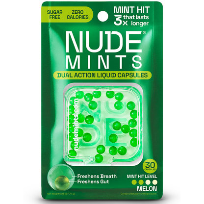 NUDE Mints, Breath + Gut Mints for Gut Health