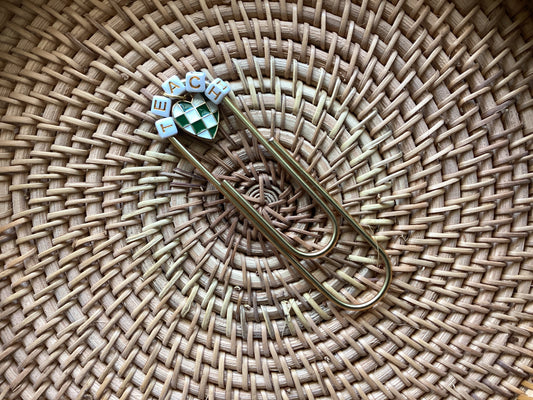 Teach Paper Clip Bookmark