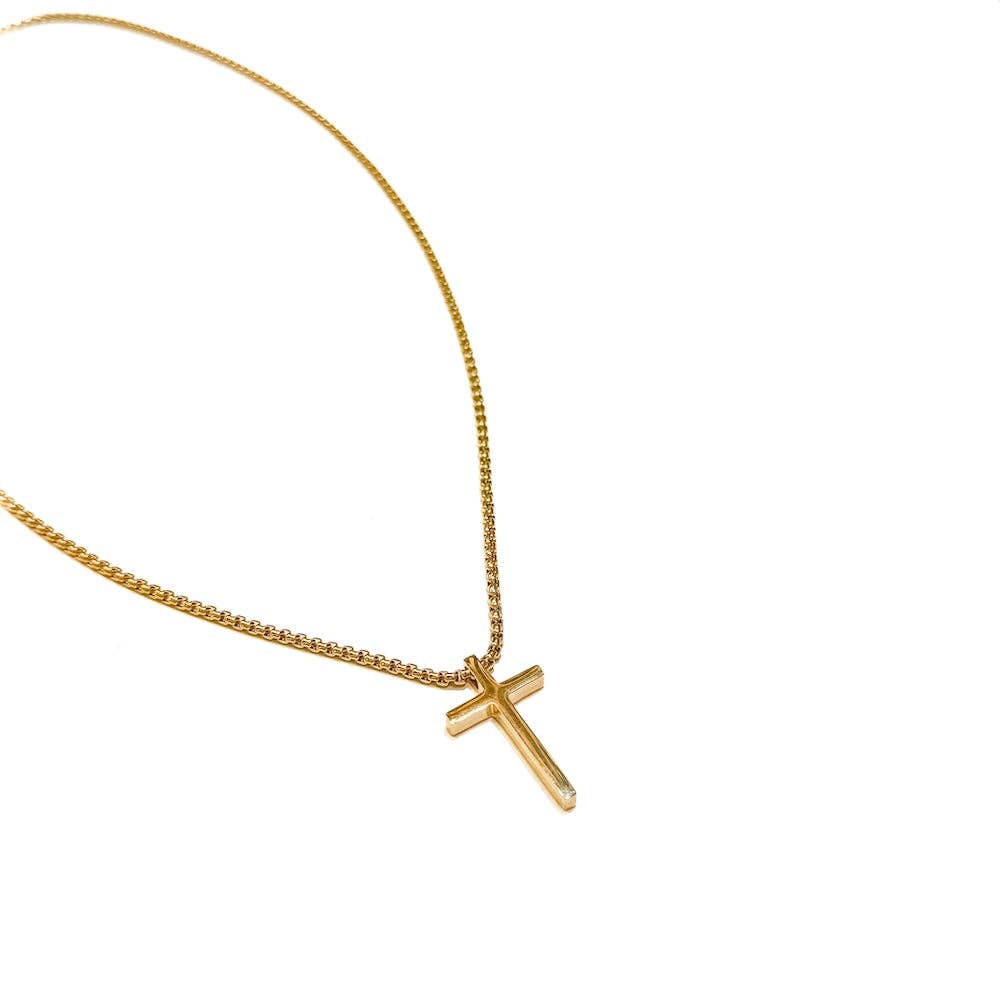 Gio L'uomo Mens Cross Necklace