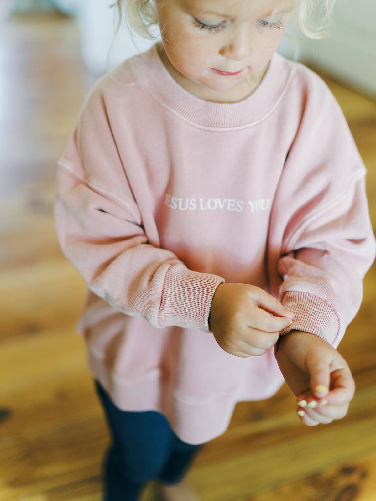 Jesus Loves You French Terry Crewneck