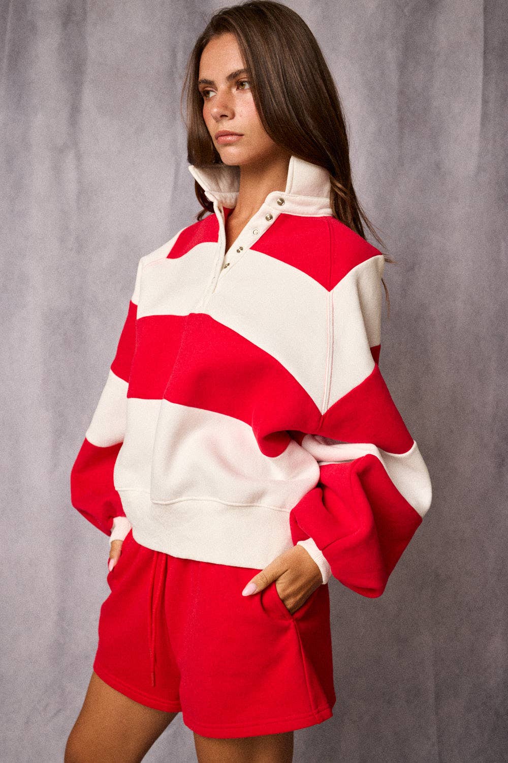 Everly Striped Pullover