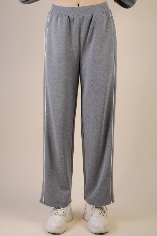 Wide Leg Knit Comfy Casual Sweat Pants