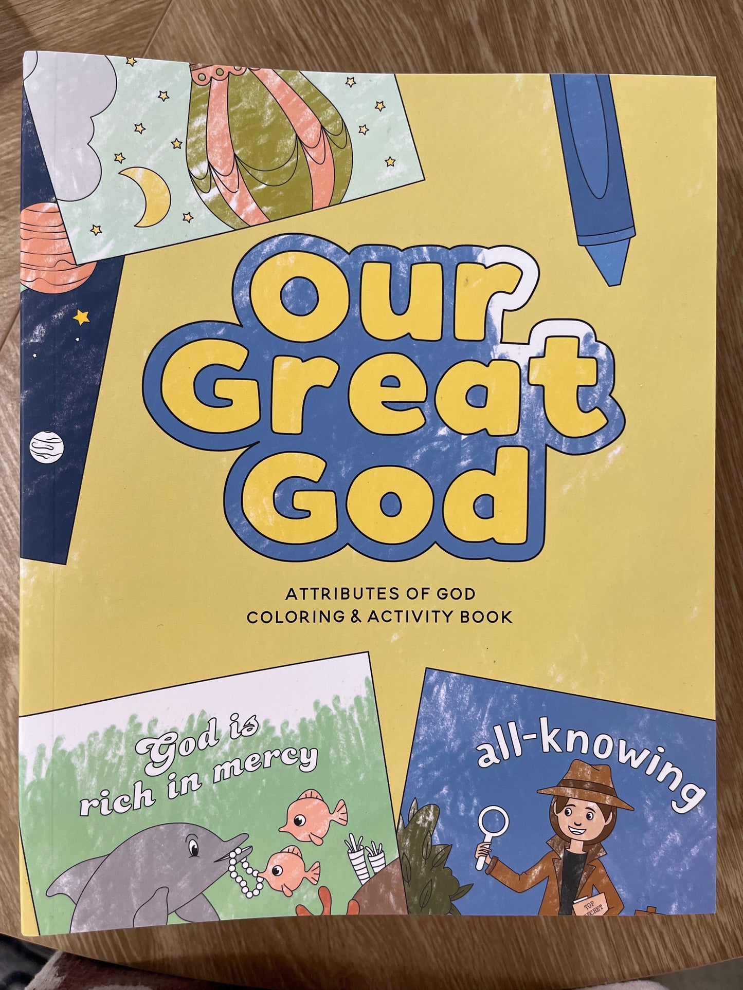 Our Great God Coloring Book