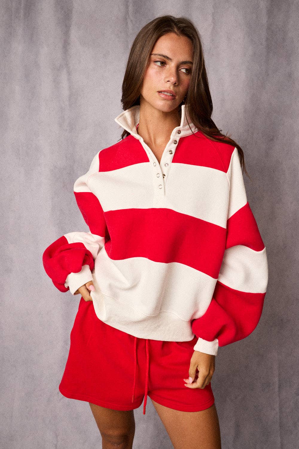 Everly Striped Pullover