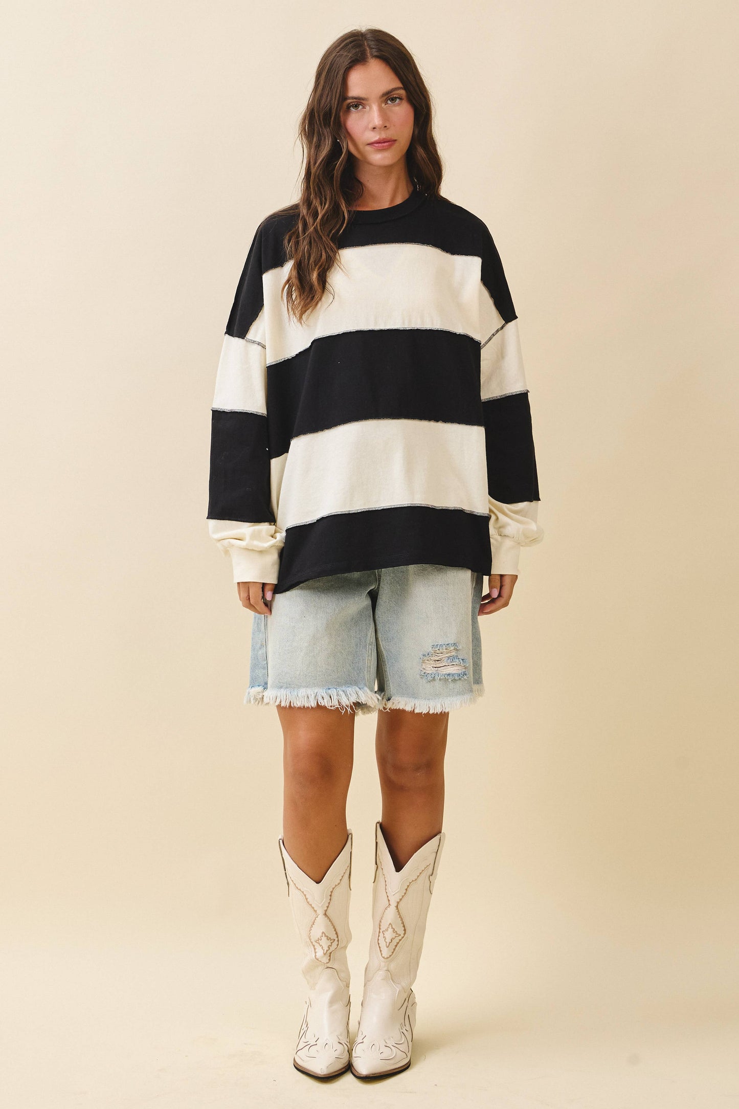 Long Sleeve Slouchy Top