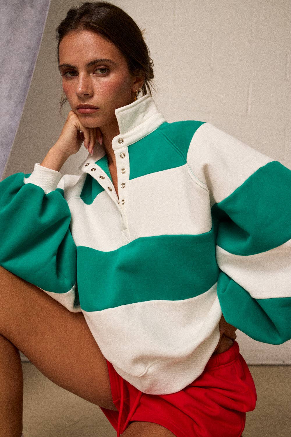 Everly Striped Pullover