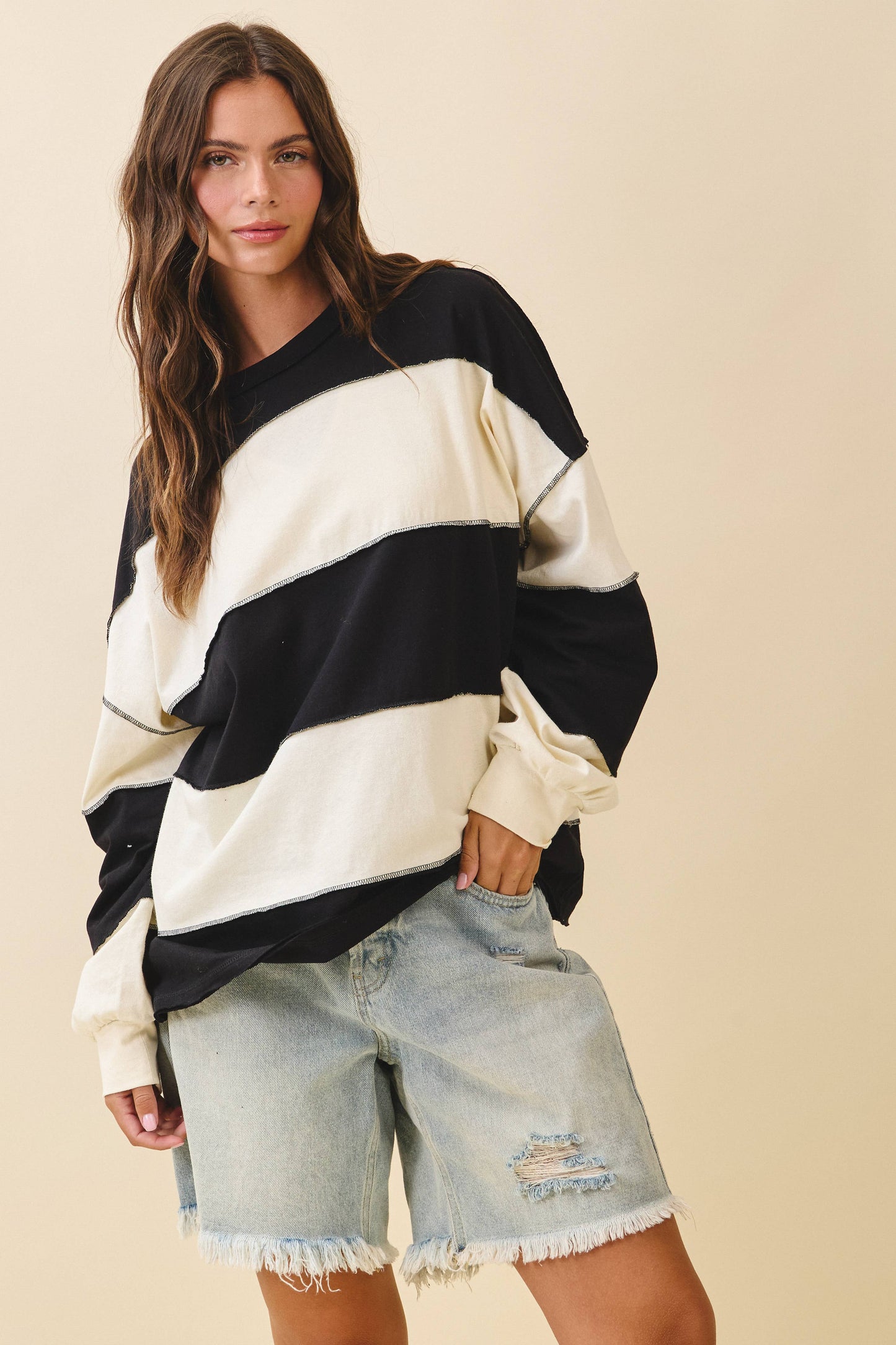 Long Sleeve Slouchy Top
