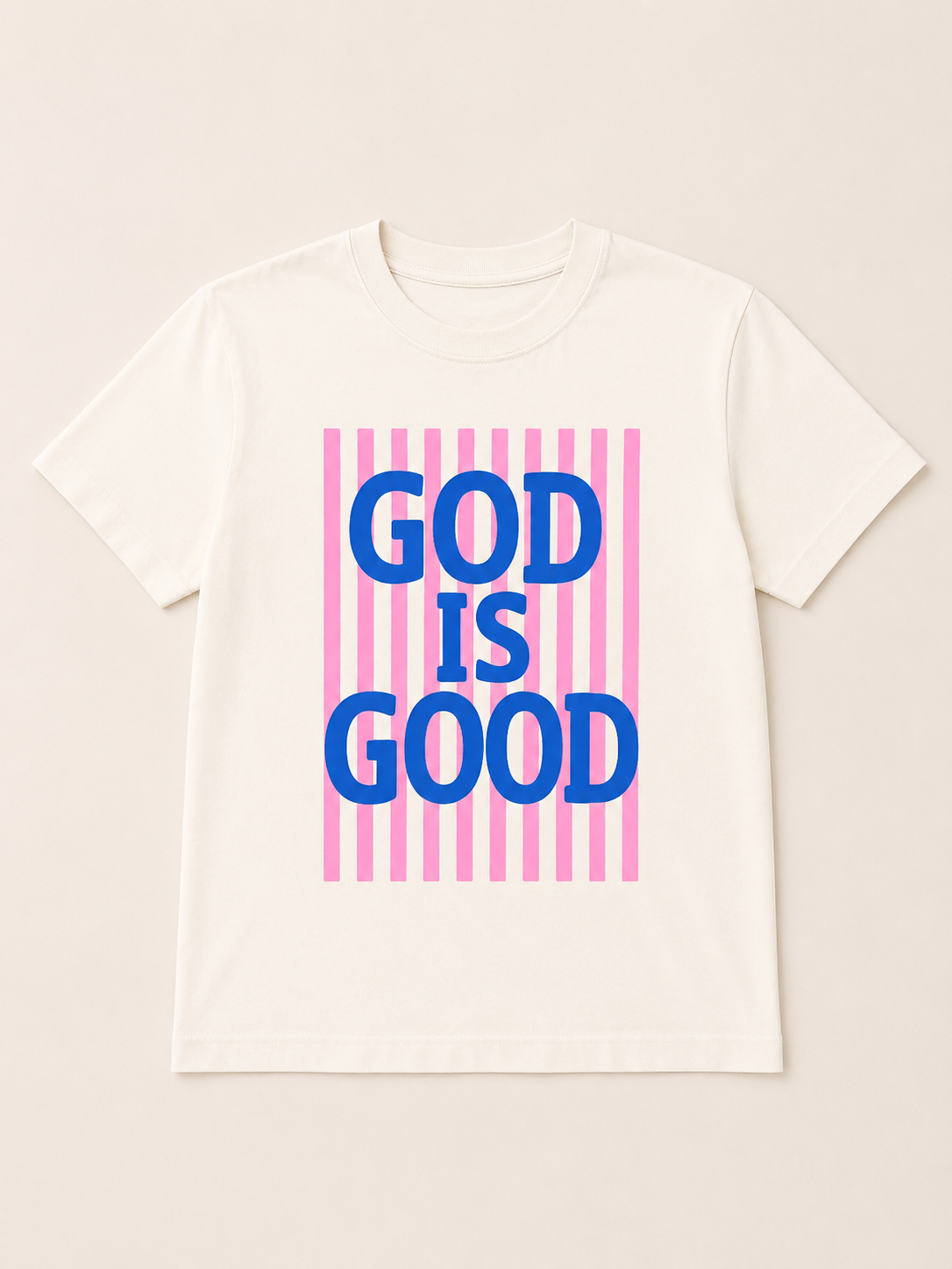 God is Good Puff Tee