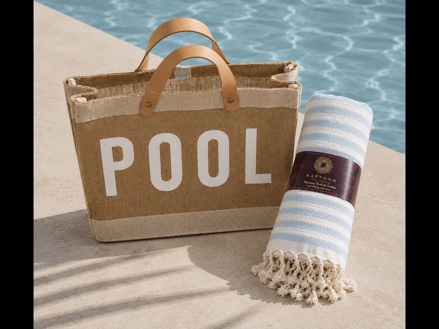 Poolside Tote Bag + Blanket