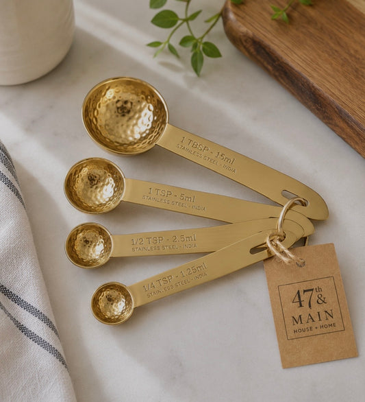 Gold Measuring Spoons
