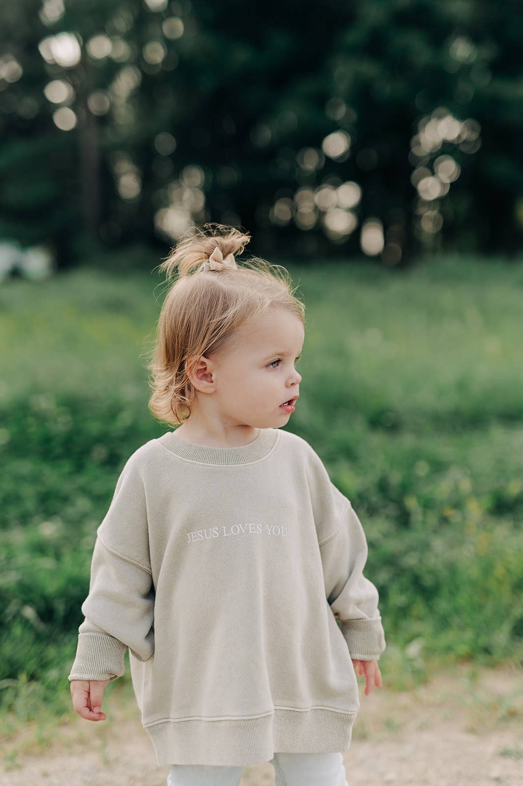 Jesus Loves You French Terry Crewneck